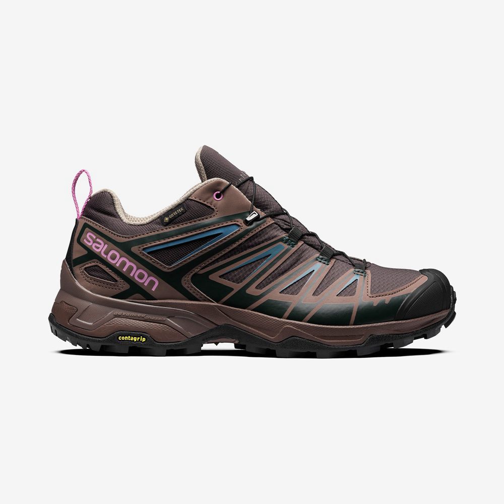 Zapatillas Salomon Hombre Chocolate - Salomon Argentina X ULTRA 3 GTX FOR BETTER™,581234-WAD